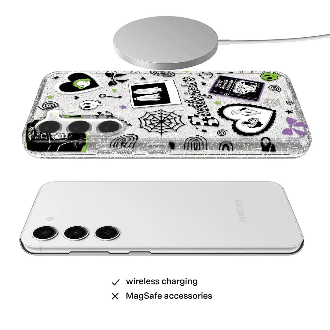 Beetlejuice Ghost with the Most Samsung Case