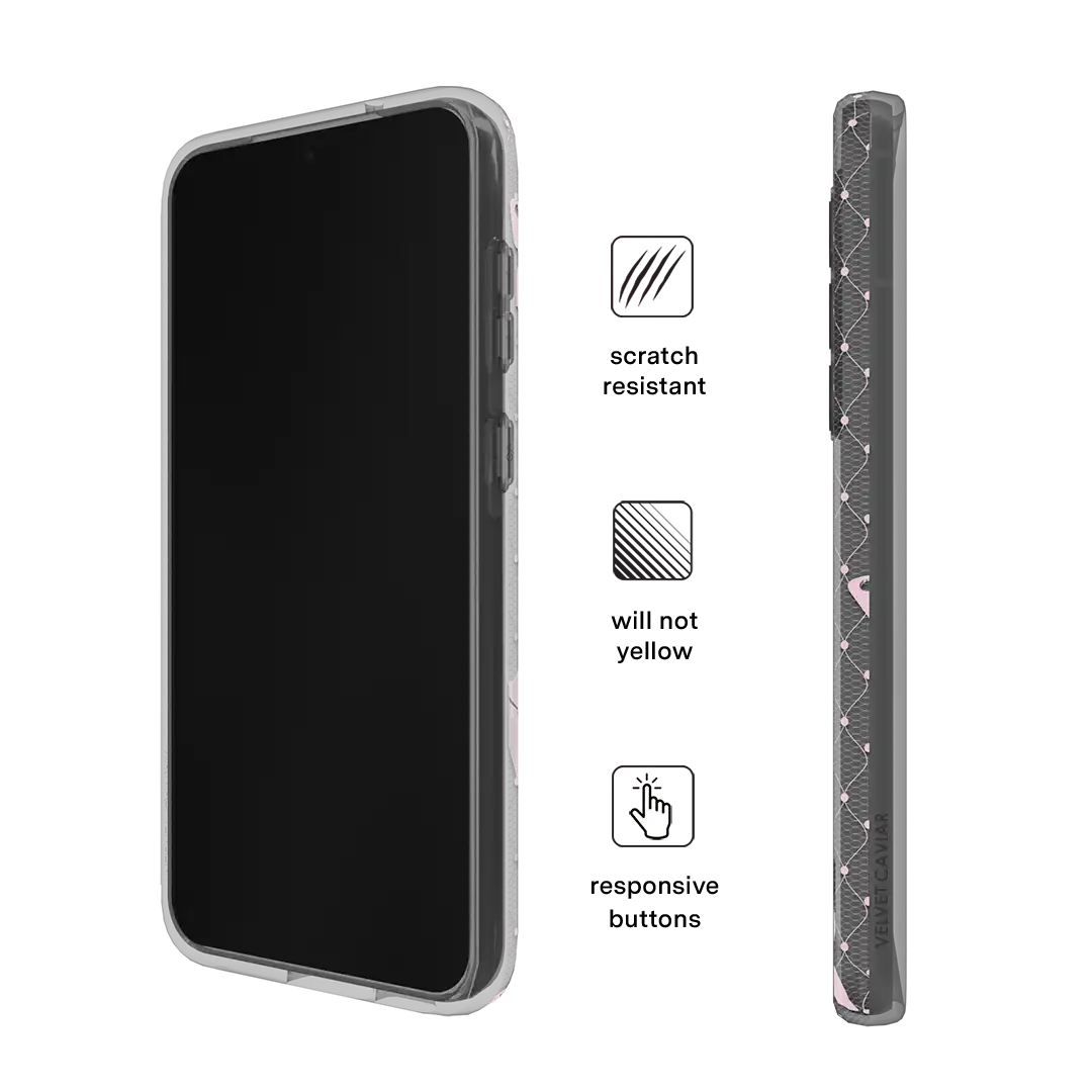 Lacy Pink Bows Samsung Case