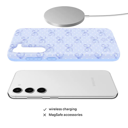 Lovely Blue Bows Samsung Case