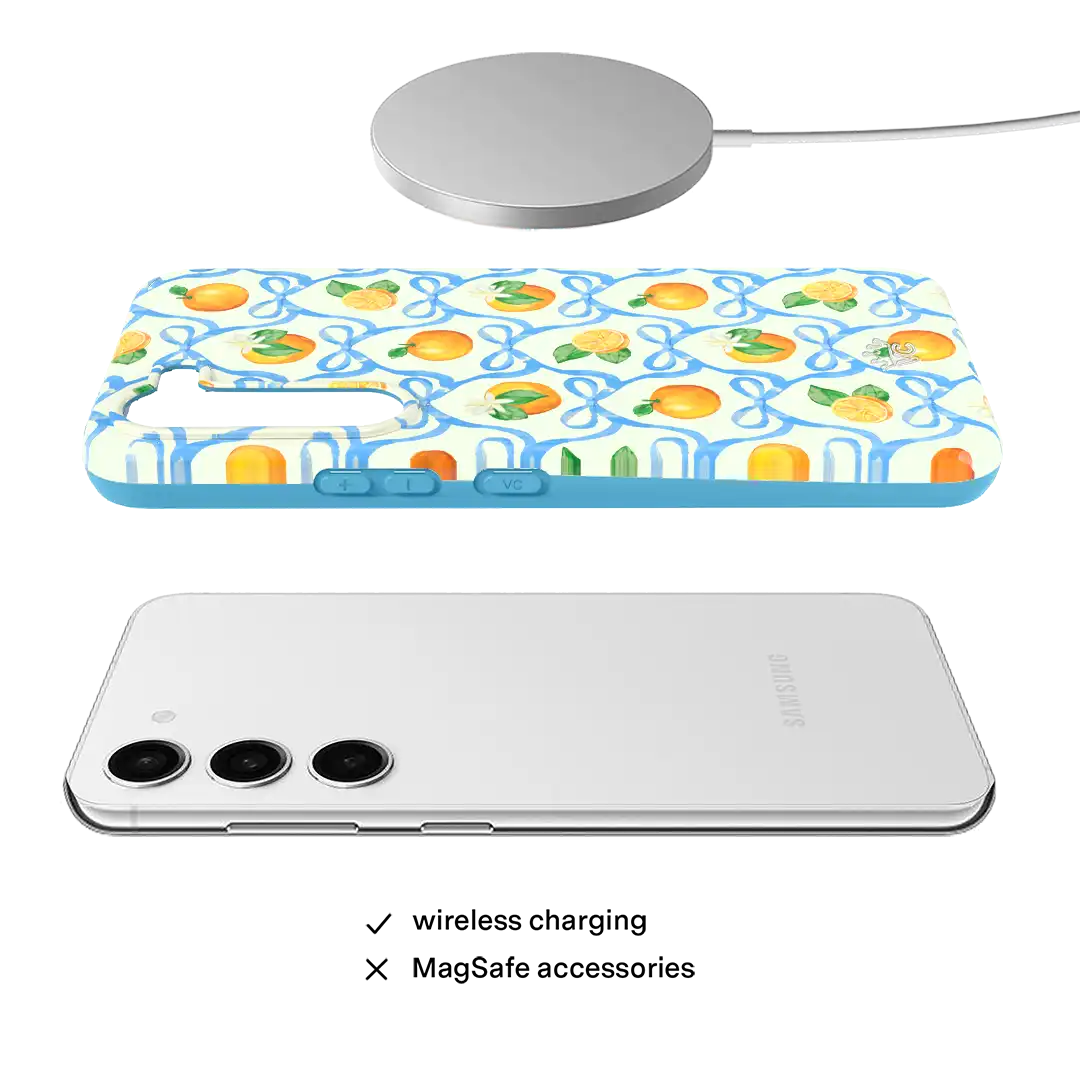 Orange Blossom Samsung Case