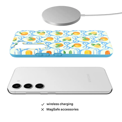 Orange Blossom Samsung Case