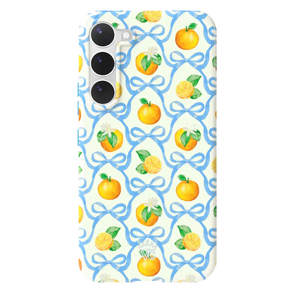 Orange Blossom Samsung Case