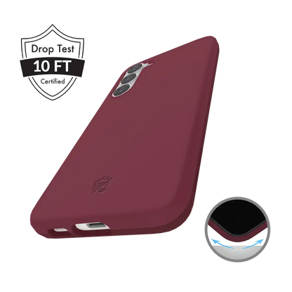 Burgundy 1990 Samsung Case