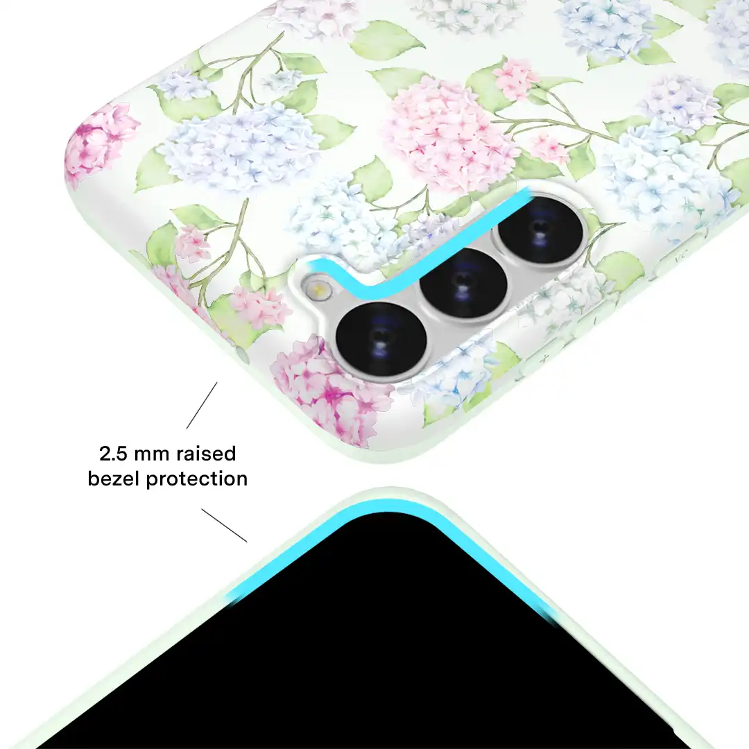 Hydrangea Floral Samsung Case