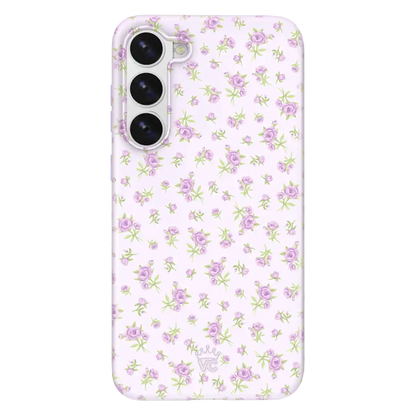 Dainty Lilac Floral Samsung Case