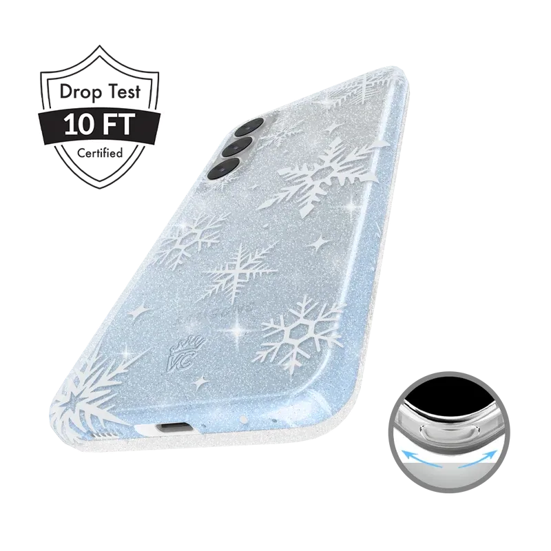 Snow Angel Glitter Samsung Case