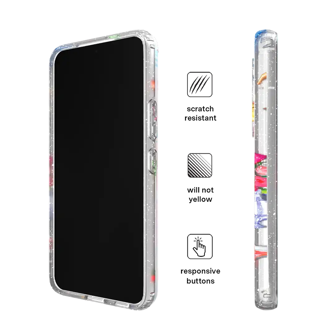 Dolce Vita Glitter Samsung Case