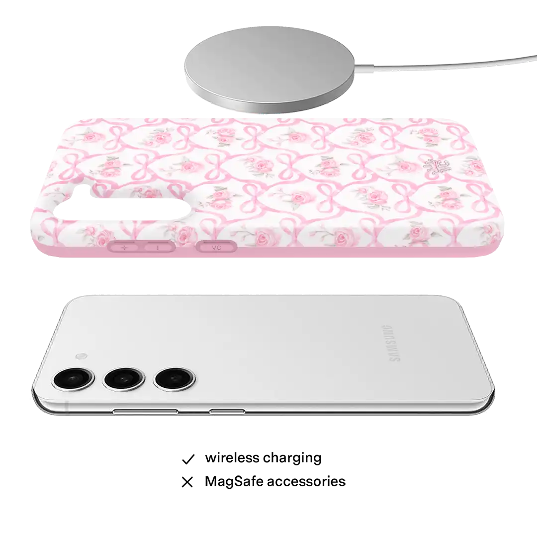 Lovely Pink Bows Samsung Case