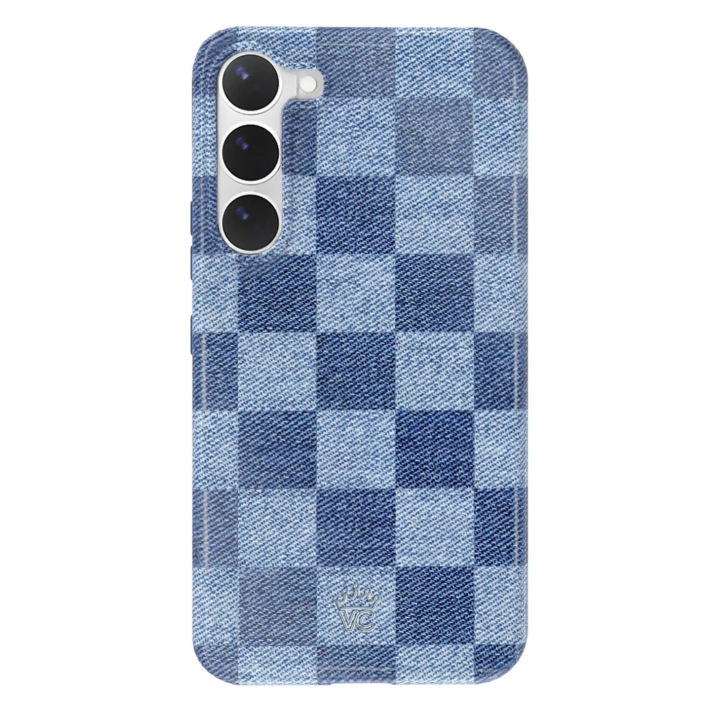 Denim Vibe Checkered Samsung Case
