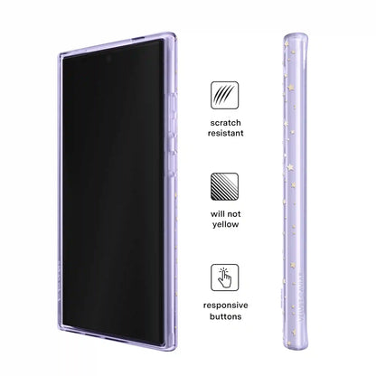 Lilac Celestial Stars Samsung Case