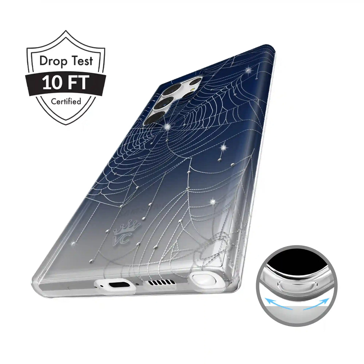 Widow’s Web Crystal Samsung Case