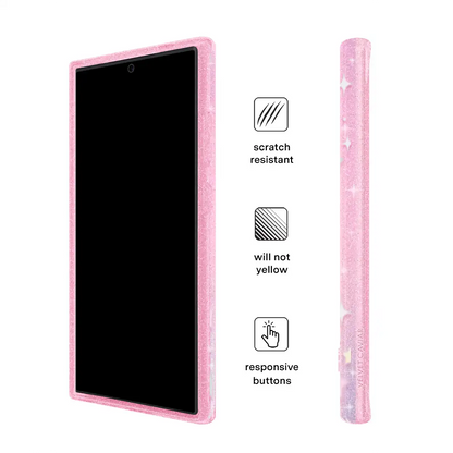Falling Star Glitter Samsung Case