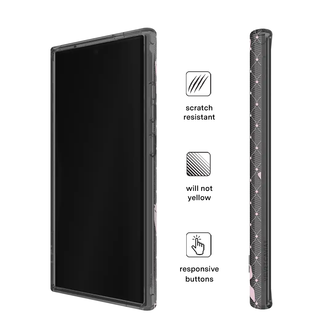 Lacy Pink Bows Samsung Case