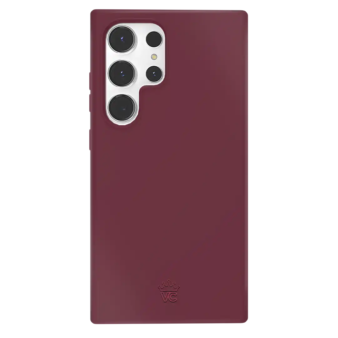 Burgundy 1990 Samsung Case