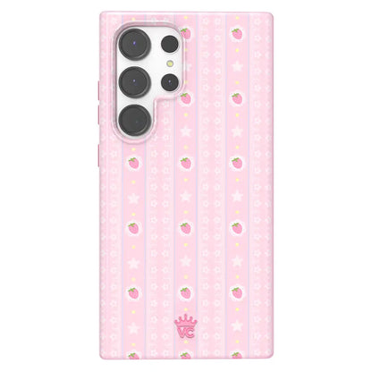 Strawberry Macaron Samsung Case