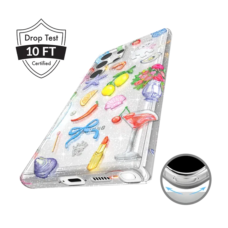 Dolce Vita Glitter Samsung Case