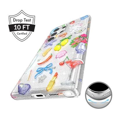 Dolce Vita Glitter Samsung Case