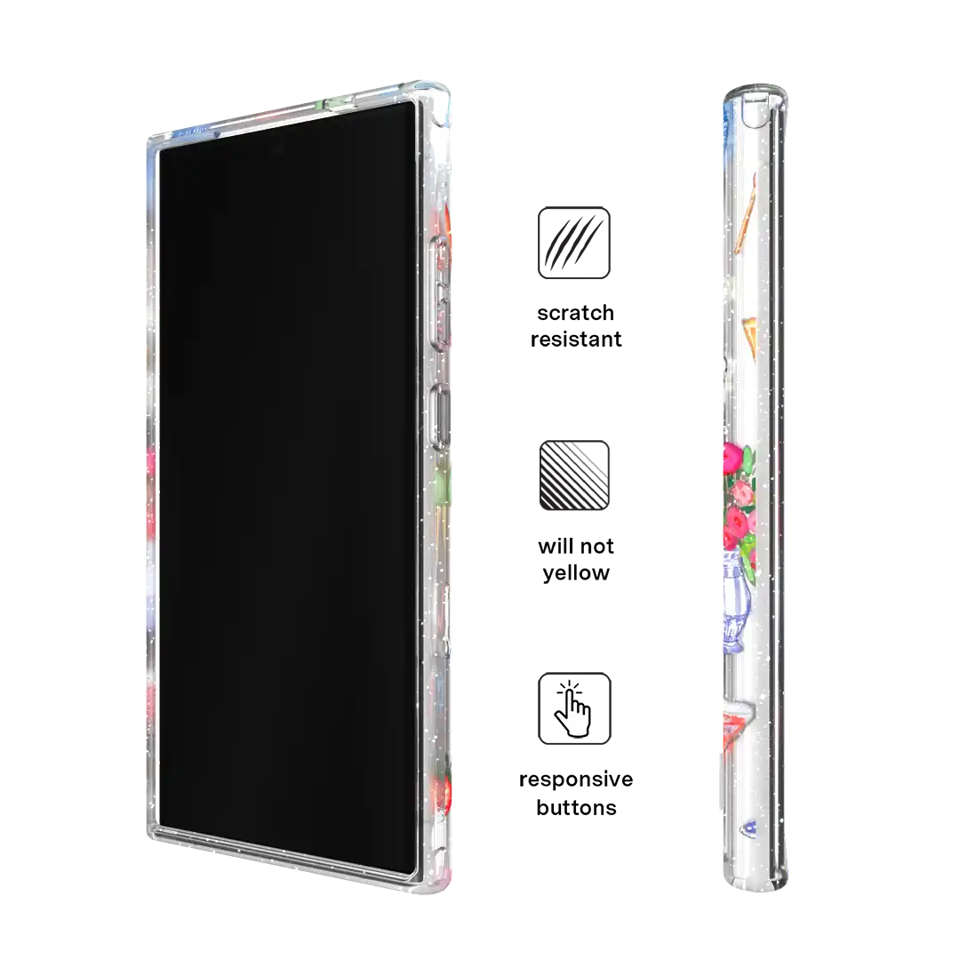 Dolce Vita Glitter Samsung Case