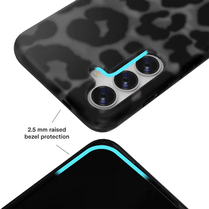 It Girl Black Leopard Samsung Case