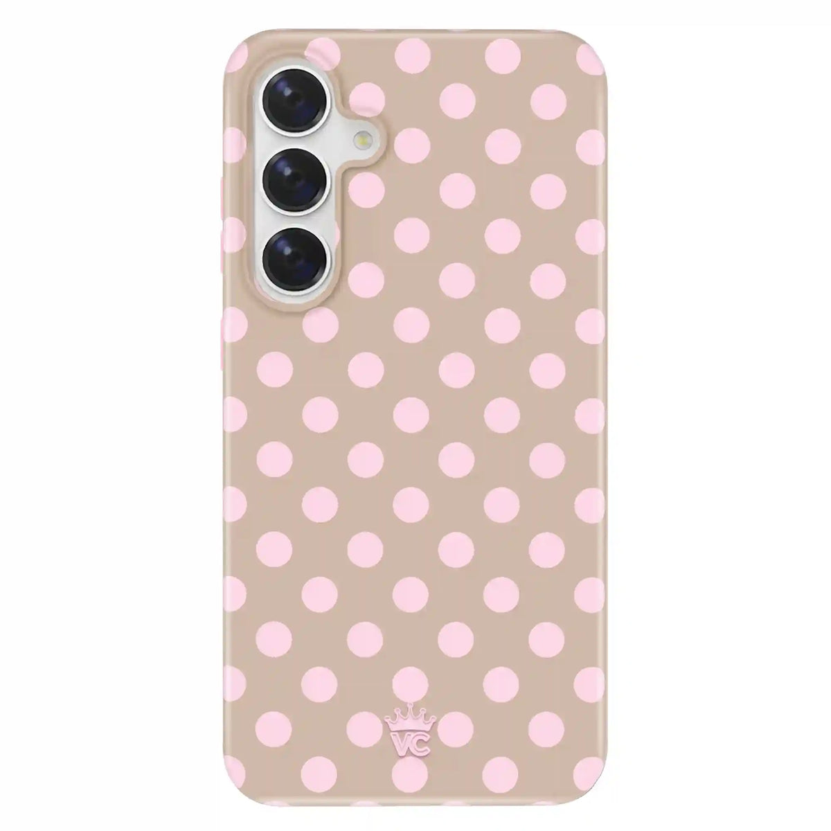 Brown Sugar Polka Dot Samsung Case