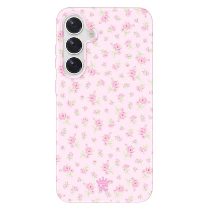 Dainty Pink Floral Samsung Case
