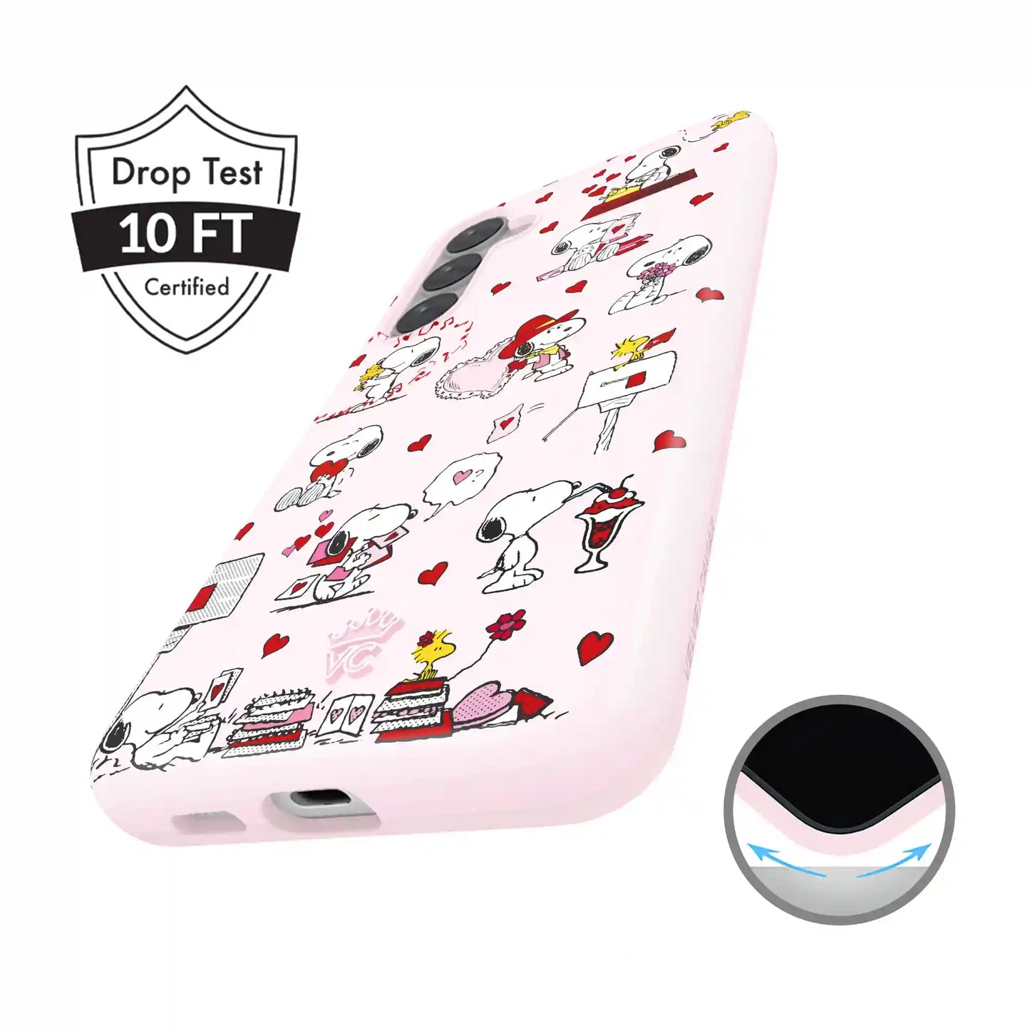 Snoopy Lovely Moods Samsung Case