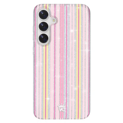 Sunkissed Stripes Glitter Samsung Case