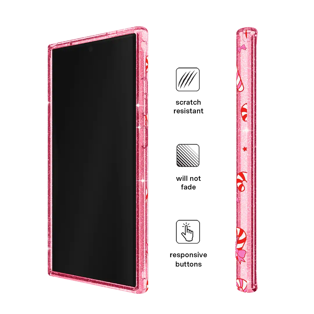 Pink Peppermint Princess Samsung Case