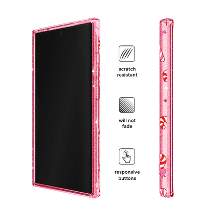 Pink Peppermint Princess Samsung Case
