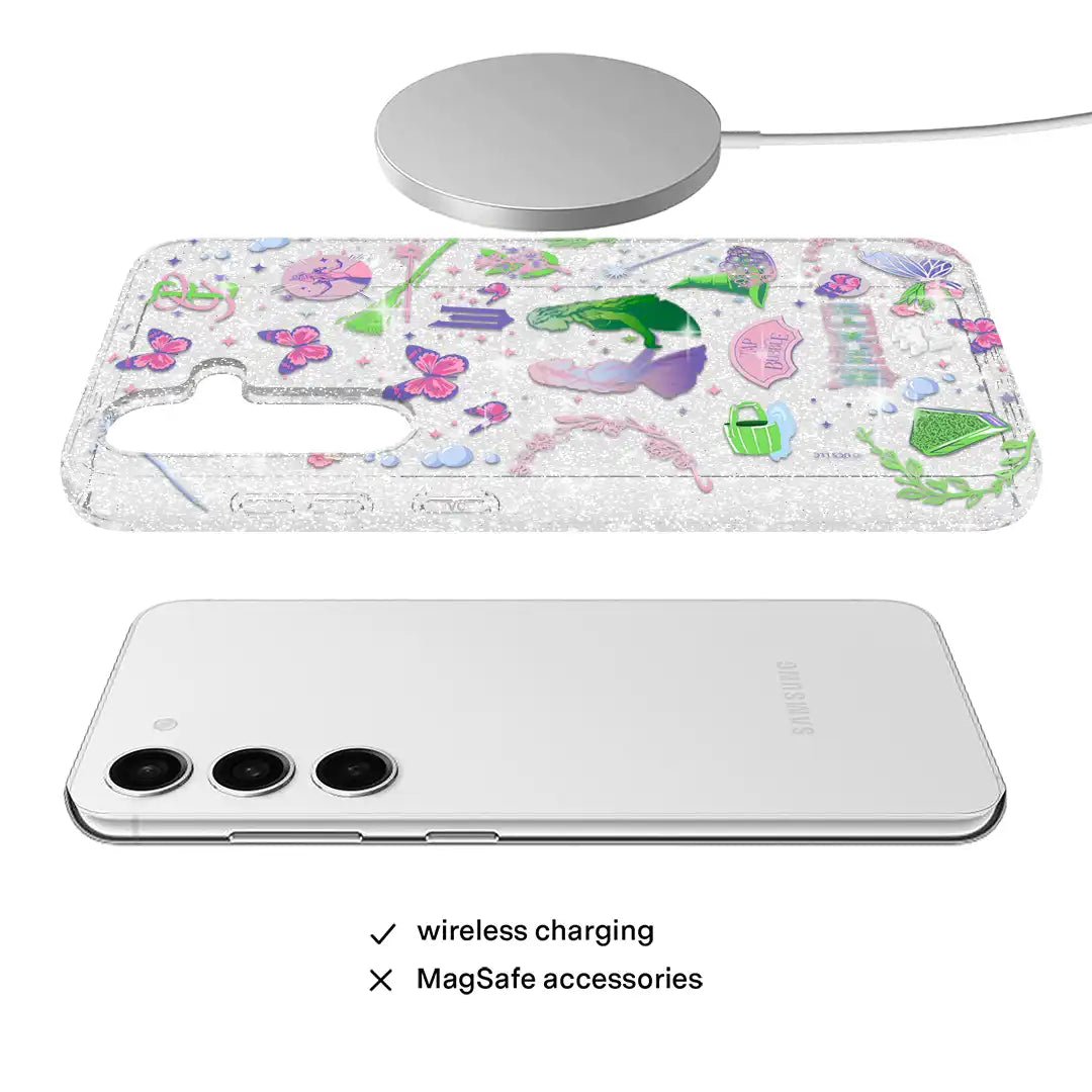 Wicked For Good Glitter Samsung Case