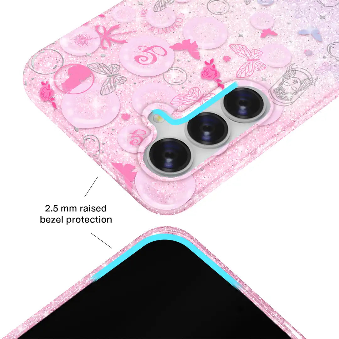 Wicked Glinda’s Bubble Glitter Samsung Case