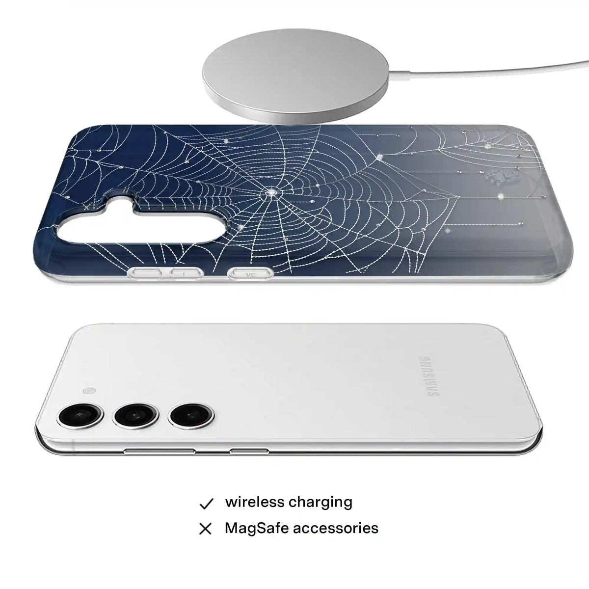 Widow’s Web Crystal Samsung Case