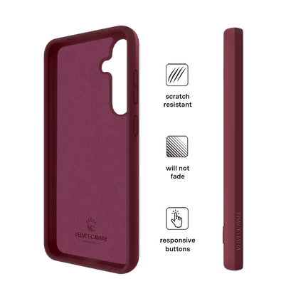 Burgundy 1990 Samsung Case