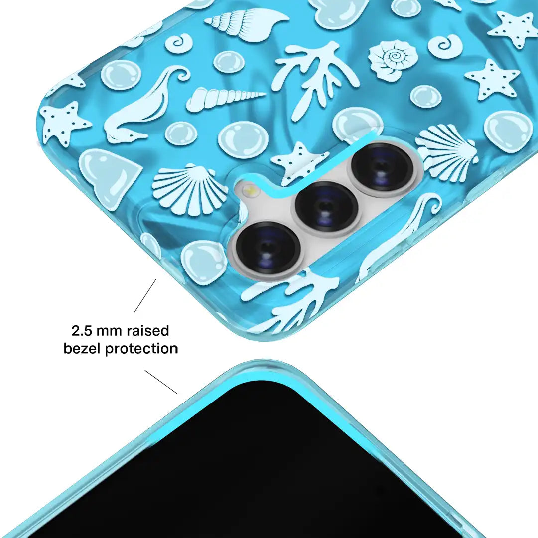 Aquamarine Holo Samsung Case