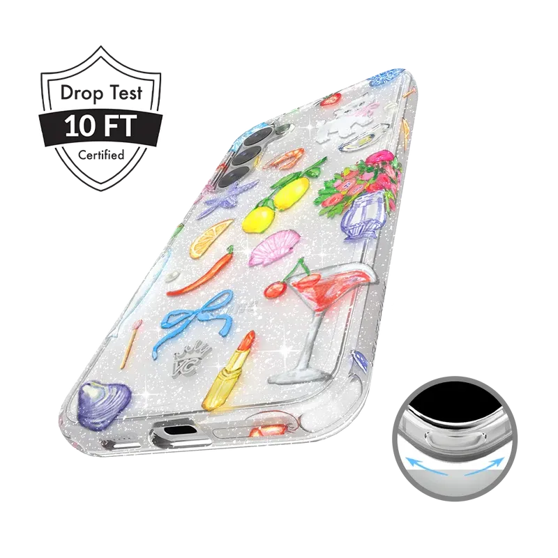 Dolce Vita Glitter Samsung Case