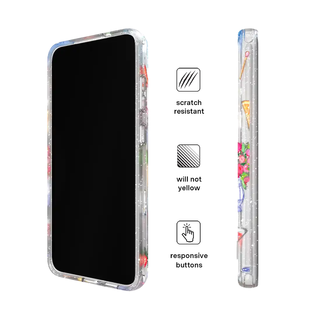Dolce Vita Glitter Samsung Case