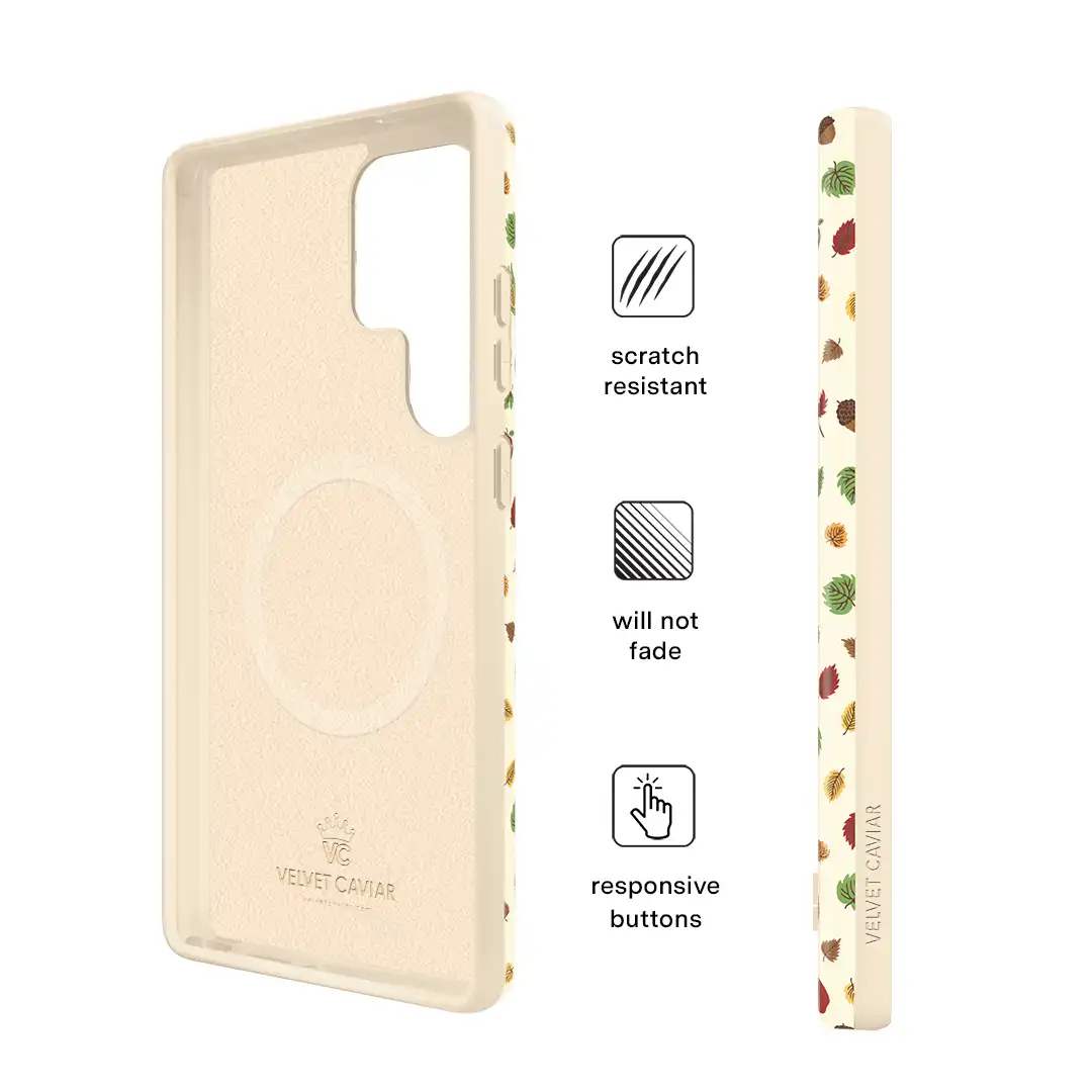 Snoopy Autumn Leaves Samsung Case