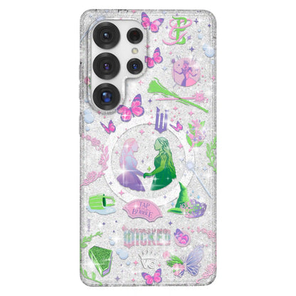 Wicked For Good Glitter Samsung Case