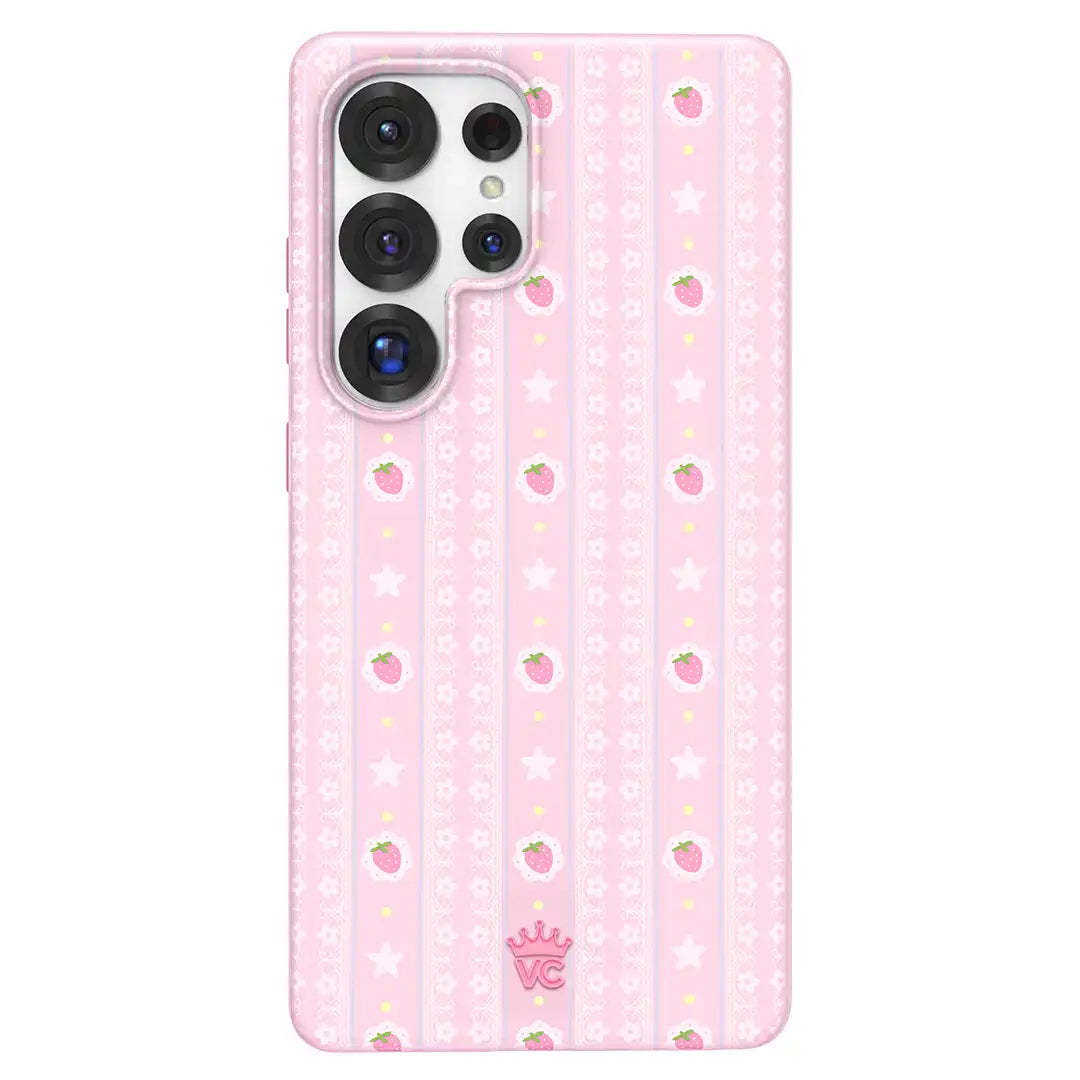 Strawberry Macaron Samsung Case