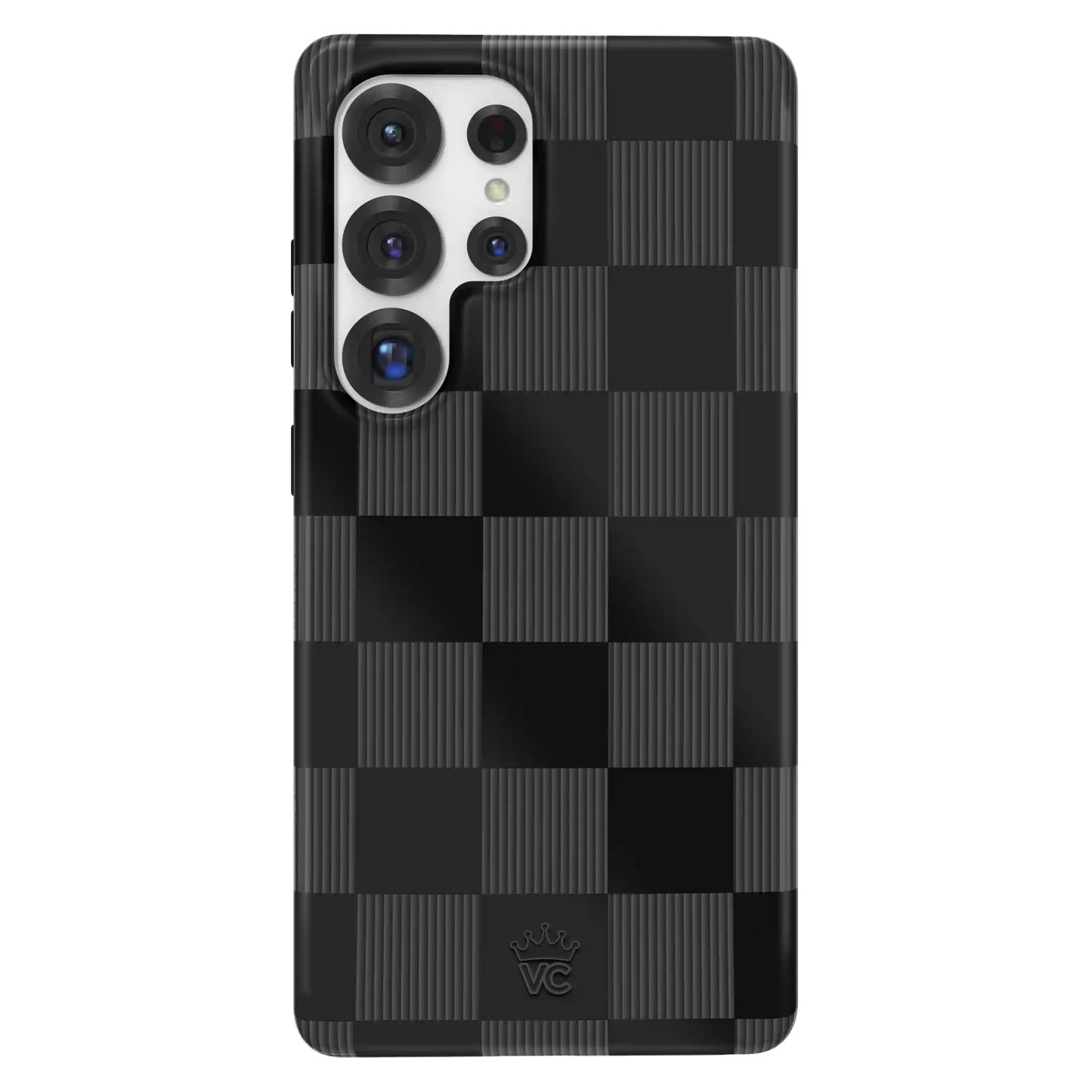 Noir Vibe Checkered Samsung Case