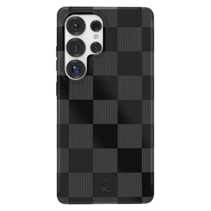 Noir Vibe Checkered Samsung Case