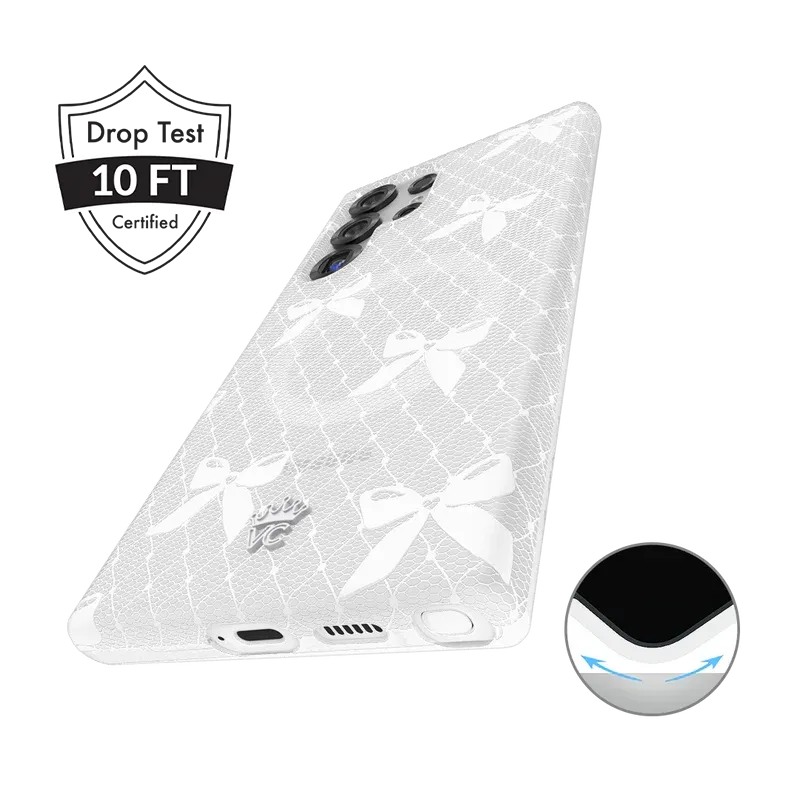 Vintage Lace Bows Samsung Case