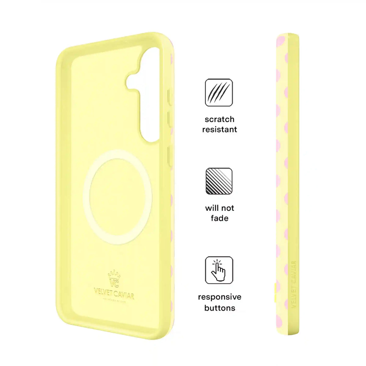 Buttercream Polka Dot Samsung Case
