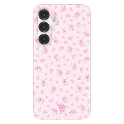 Dainty Pink Floral Samsung Case