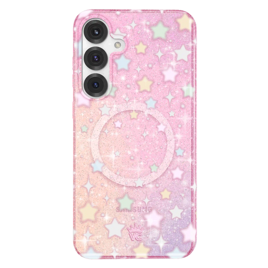 Falling Star Glitter Samsung Case