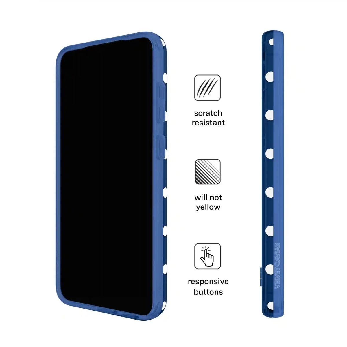 Midnight Polka Dot Samsung Case
