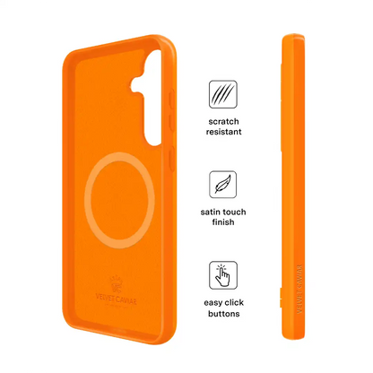 Pumpkin Spice Orange Samsung Case
