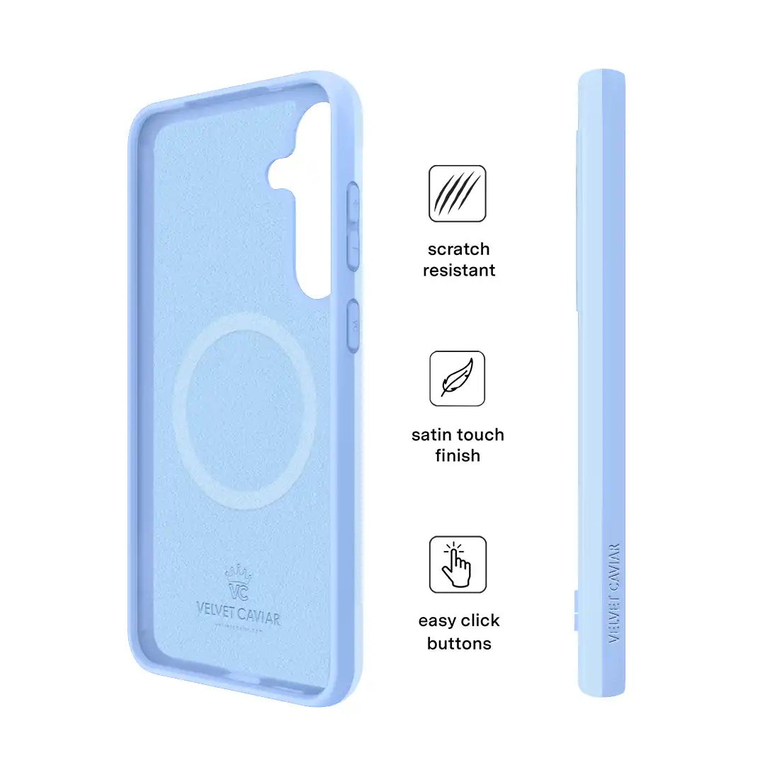 Cotton Candy Blue Samsung Case