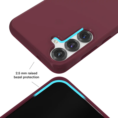 Burgundy 1990 Samsung Case