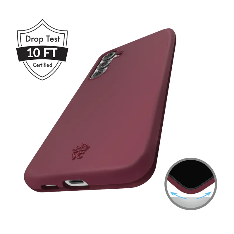 Burgundy 1990 Samsung Case